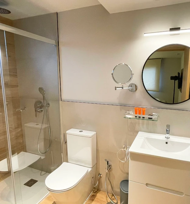 baño apartamento vacaciones sanxenxo 1 apt