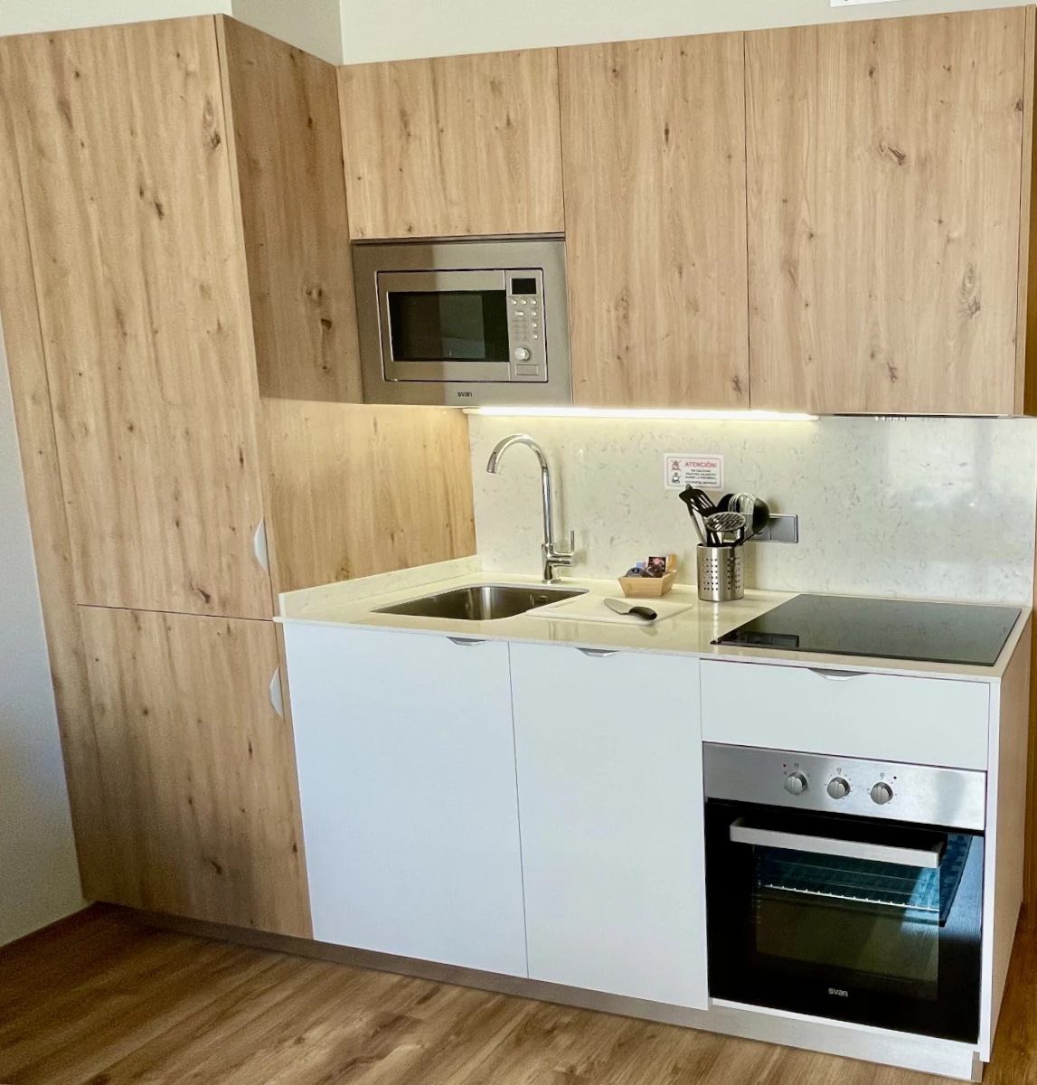cocina apartamento vacaciones sanxenxo 3 dormitorios sanxenxo deluxe-2