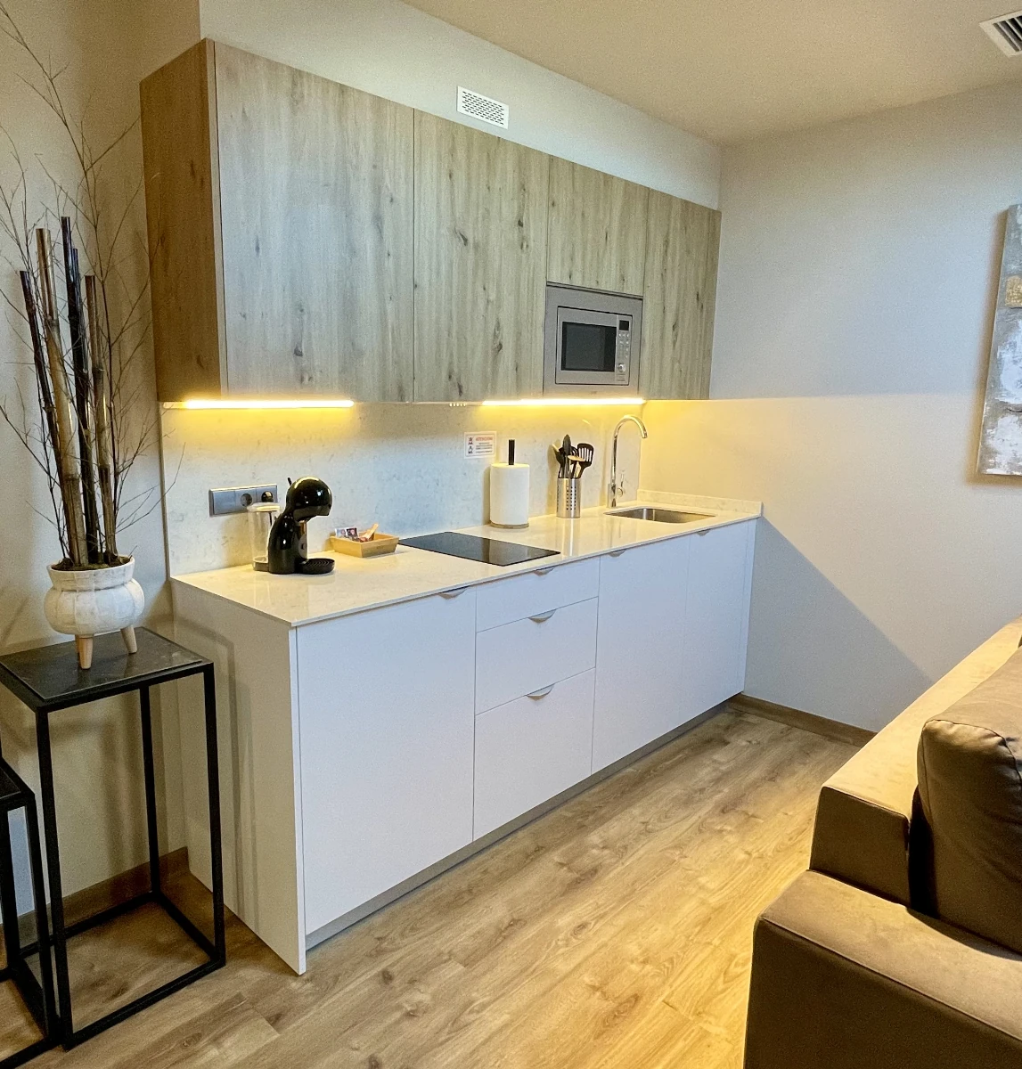 cocina apartamento vacaciones sanxenxo abuhardillado sanxenxo deluxe