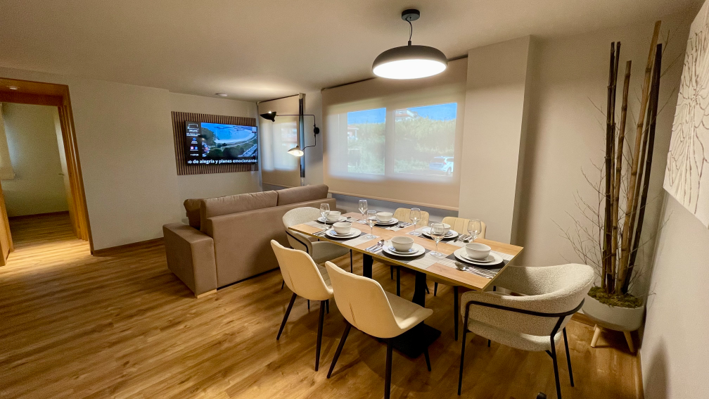 comedor apartamento 2 dorm sanxenxo deluxe 11