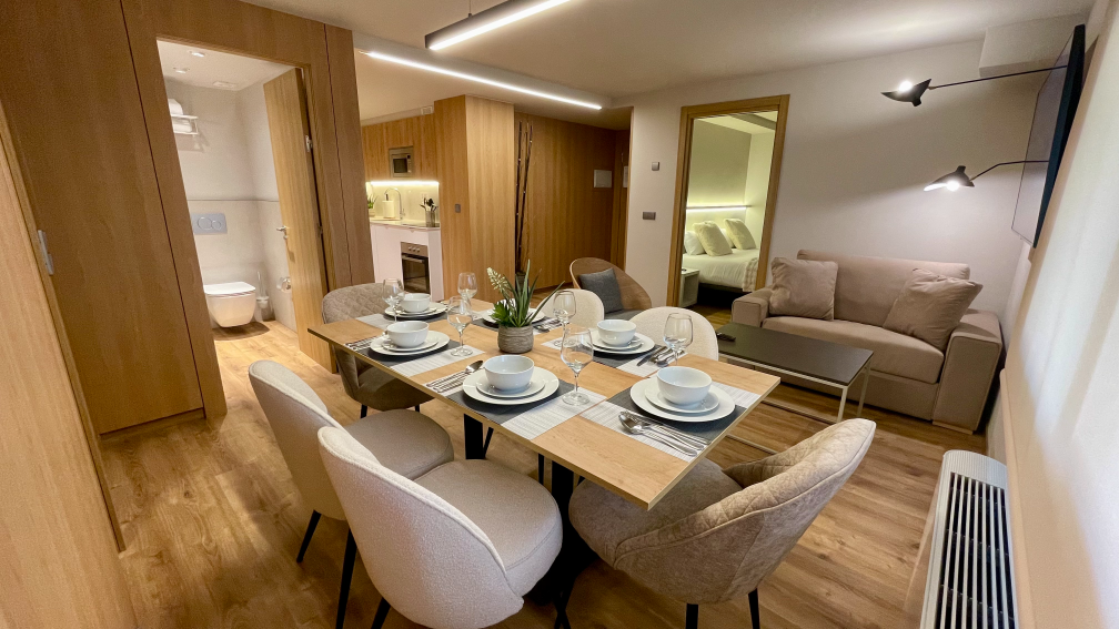 comedor apartamento 3 dorm sanxenxo deluxe 12