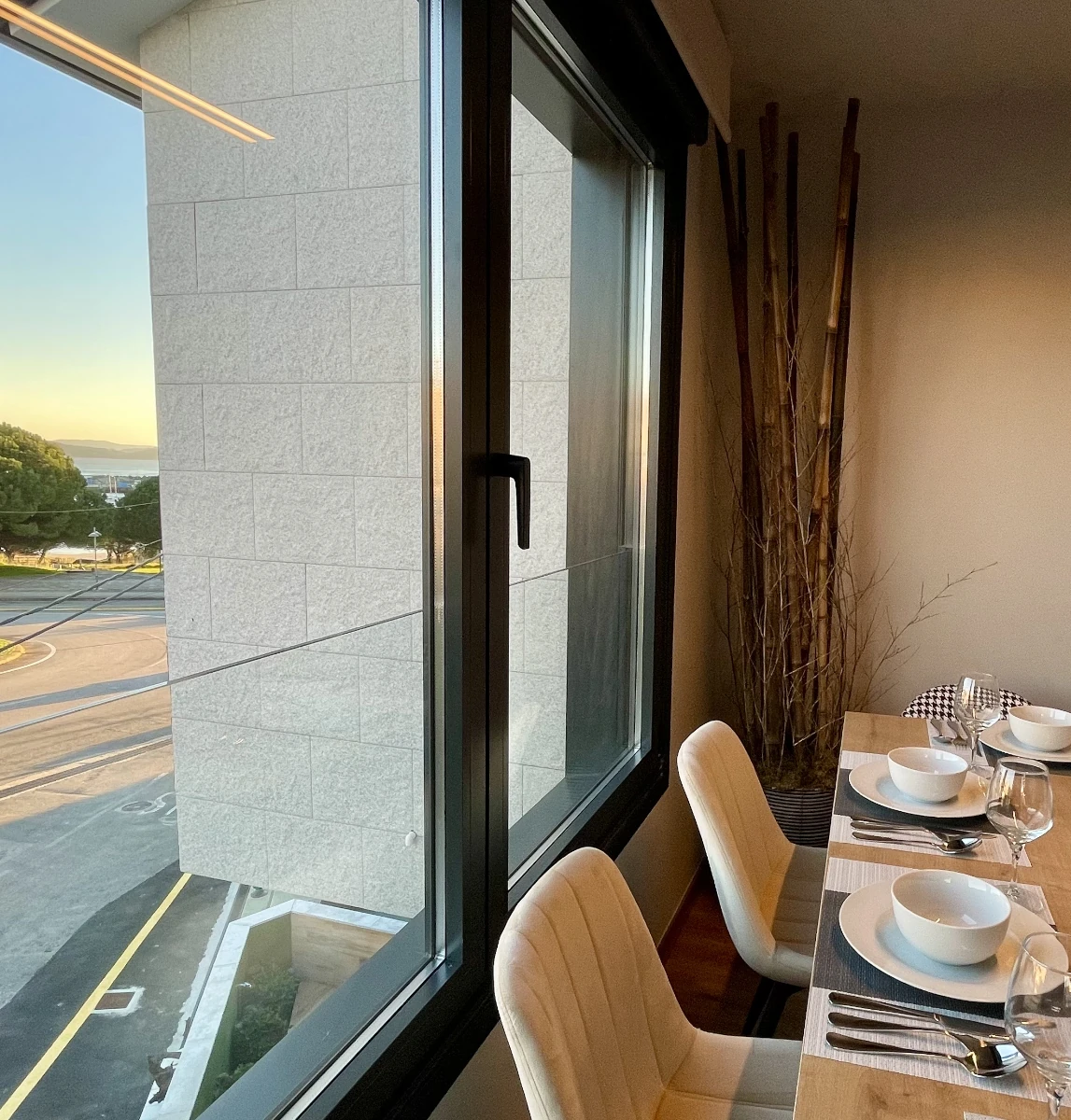 comedor apartamento vacaciones sanxenxo 3 dormitorios sanxenxo deluxe