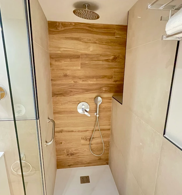 ducha apartamento vacaciones sanxenxo 3 dormitorios