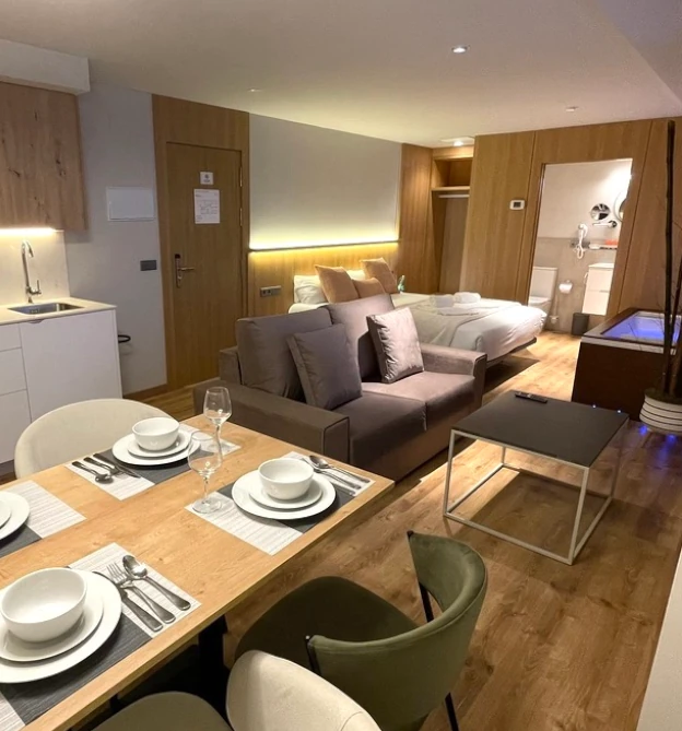 estancia global apartamento vacaciones sanxenxo loft hidromasaje