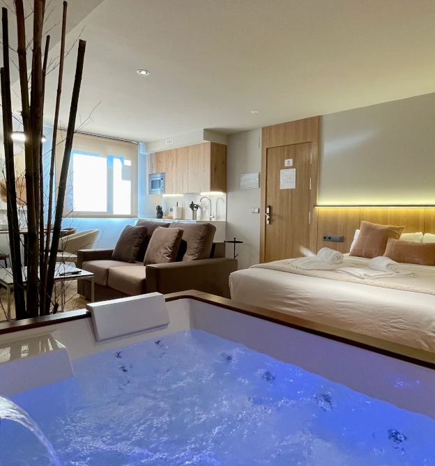 hidromasaje apartamento vacaciones sanxenxo loft hidromasaje