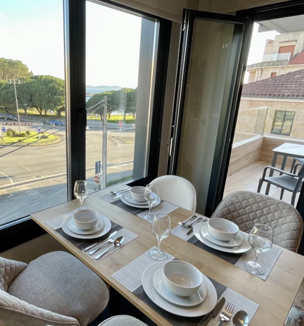salon 2 apartamento sanxenxo deluxe 1 dormitorio