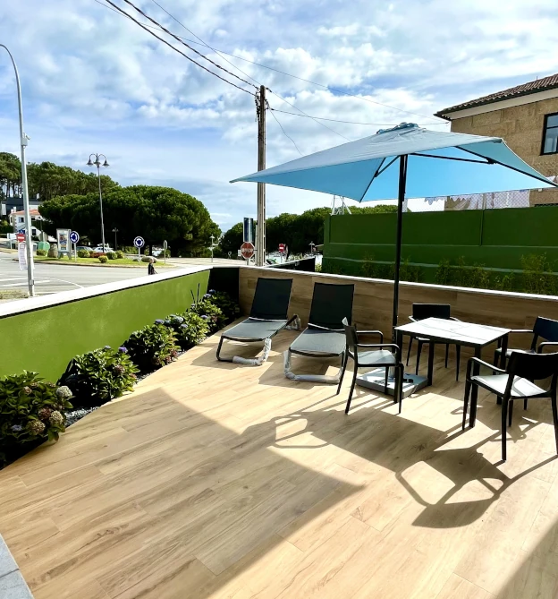 terraza apartamento loft hidromasaje sanxenxo deluxe