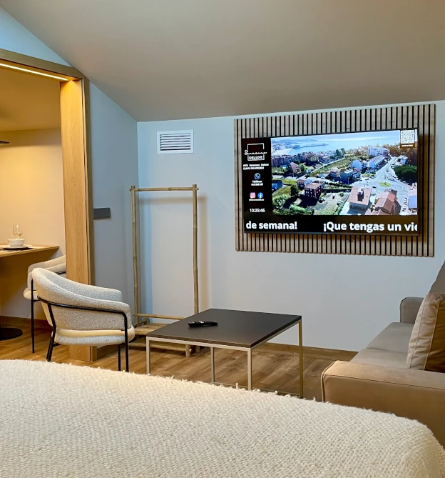 tv apartamento vacaciones sanxenxo abuhardillado
