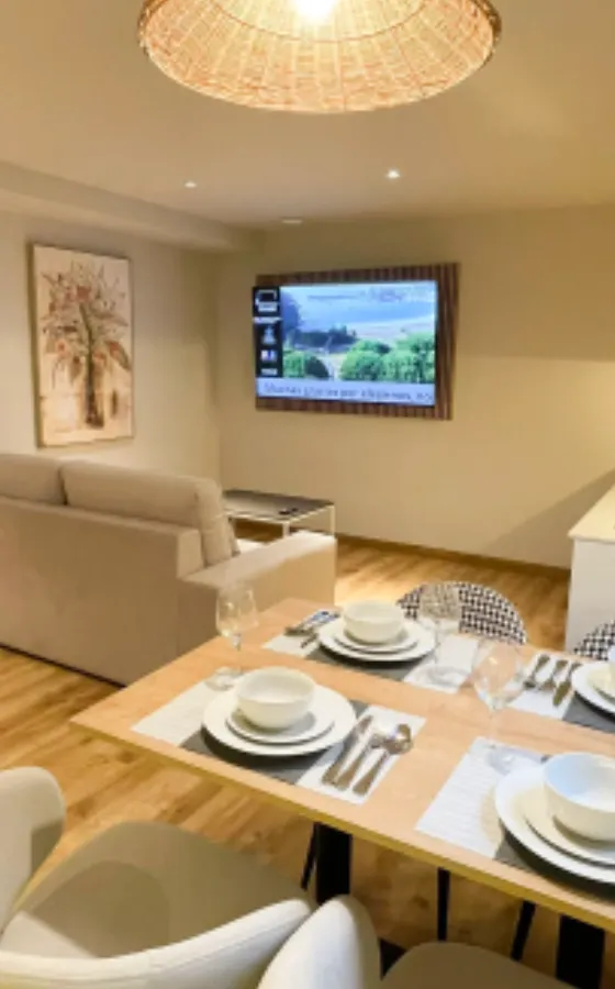 apartamento loft sanxenxo deluxe - sala comedor