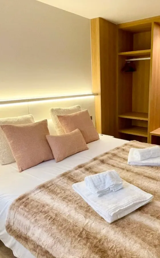 apartamentos 1 dormitorio sanxenxo deluxe - habitacion