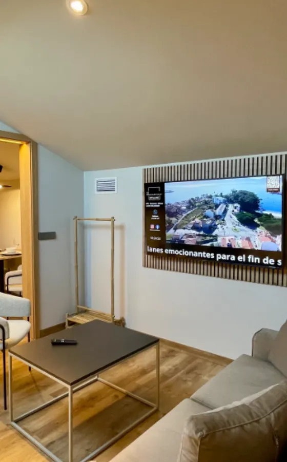 apartamentos abuhardillados sanxenxo deluxe - salon